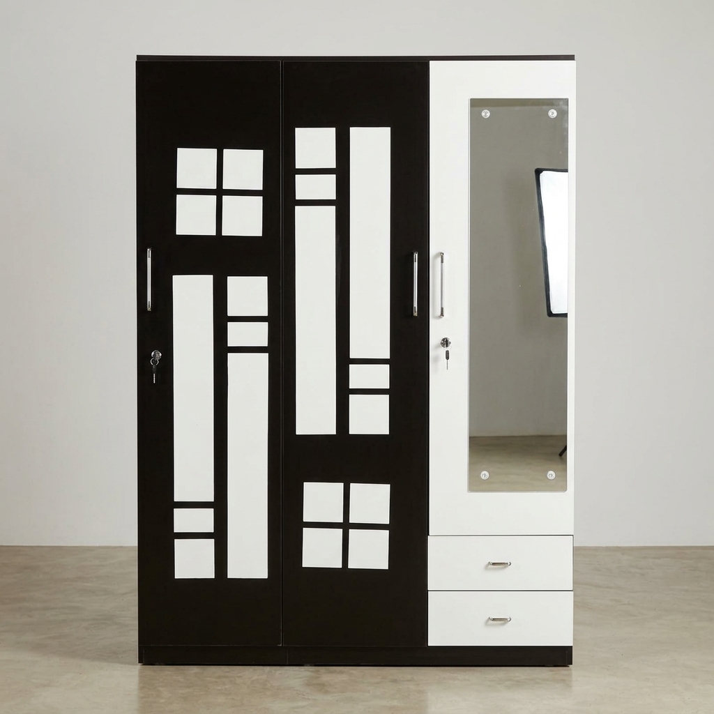 Light Oak Cupboard - Shree Madhav Furniture